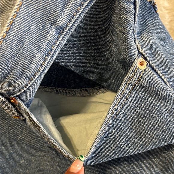 Levi’s 505 Men's Straight Fit Blue Jeans - Picture 7 of 14